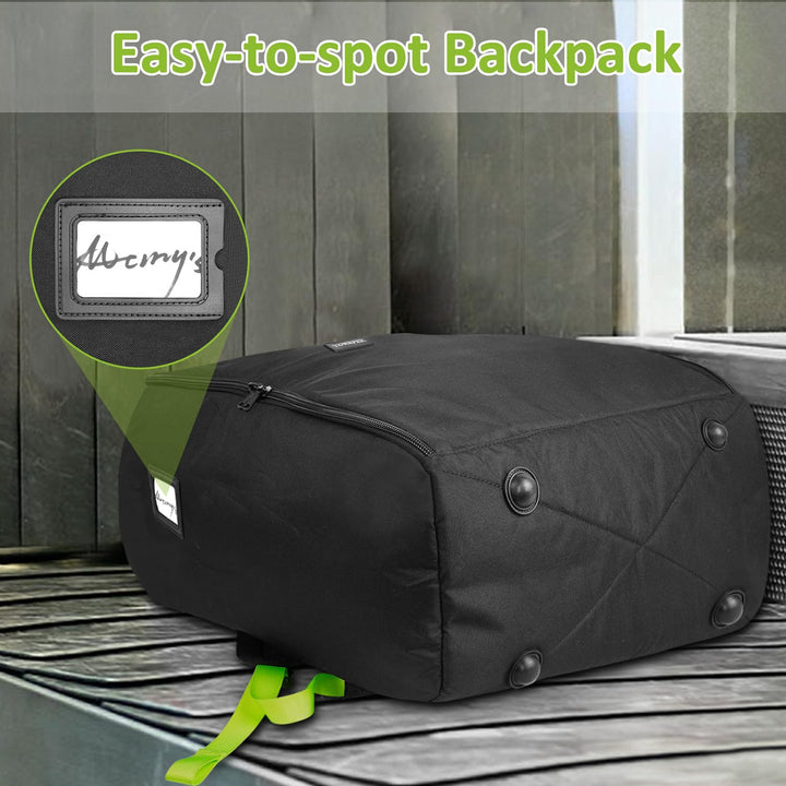 Padded Stroller Bag for Airplane Travel Fits for Uppababy MINU,MINU V2,MINU V3, Gate Check Stroller Bag with Large Inner Mesh Pocket, Sturdy Stroller Storage Backpack for Accessories