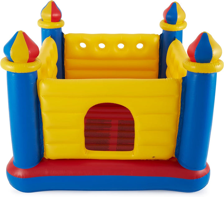 Inflatable Colorful Jump-O-Lene Castle Bounce House, for 2 Kids Ages 3-6 - Large Blow-Up Indoor Outdoor Children'S Bouncer Jumper Playhouse