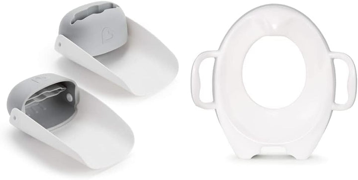 ® Hooked™ Potty Ring Storage Hook, Grey