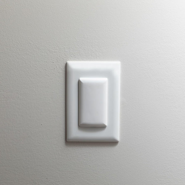 Safety Stayput Double Outlet Plug Cover - One Plug Covers Both Outlets! Secure Fit and Beveled Edges Prevent Small Fingers from Removing unlike Other Products| Fits All Outlets | 6 Pack | White