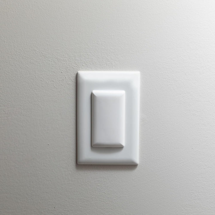 Safety Stayput Double Outlet Plug Cover - One Plug Covers Both Outlets! Secure Fit and Beveled Edges Prevent Small Fingers from Removing unlike Other Products| Fits All Outlets | 6 Pack | White