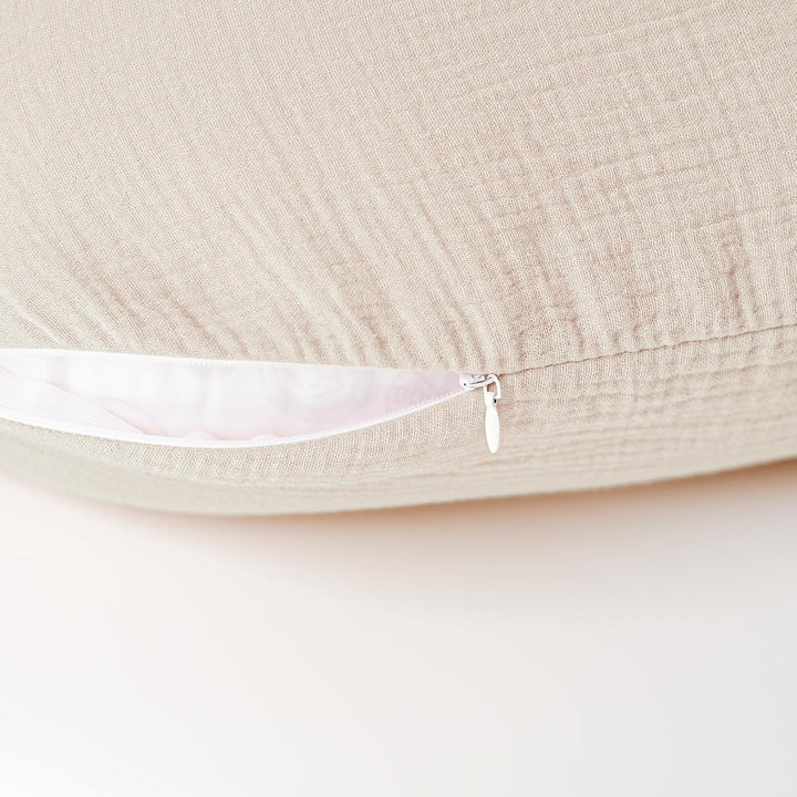 Muslin Nursing Pillow Covers, 100% Cotton Soft & Adorable Covers for Breastfeeding Pillows, Slipcovers for Newborn Baby Boys & Girls