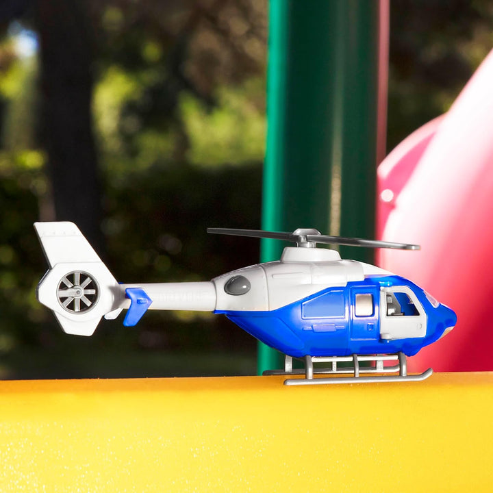 – 7-Inch Rescue Helicopter Toy with Lights & Sounds, Opening Doors, Vehicle for Boys & Girls, Durable Design, Realistic Details, Gift 3+ Years Toy for Kids
