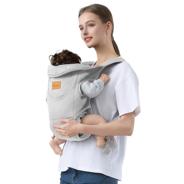 Baby Carrier Newborn to Toddler(7-30Lbs), Toddler Carrier Baby Holder Carrier with Adjustable Shoulder Strap, Chest Carriers, Black