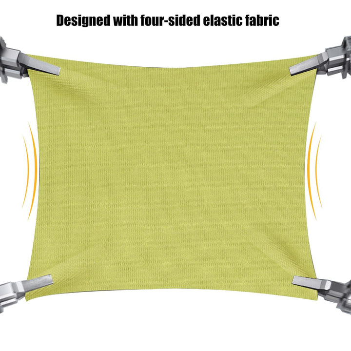 Stretchy Panoramic Canopy Compatible with Wonderfold Stroller Wagons W2/W4 All Model,Sun Shade and Protection for Riders(Olive-Green)