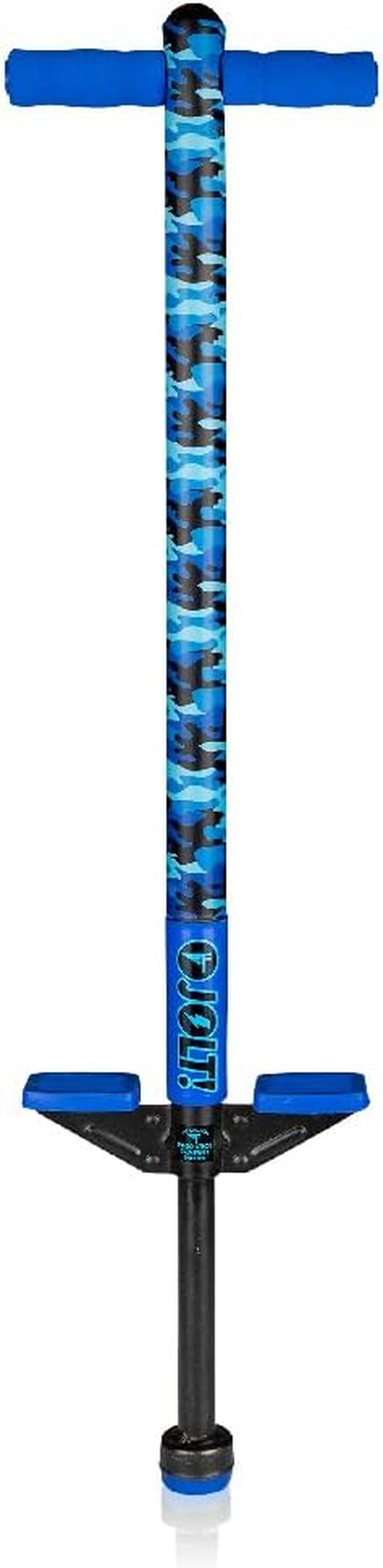 Jolt Pogo Stick for Kids Ages 6 and Up, 40 to 80 Pounds, Perfect for Beginners, Easy Grip Foam Handles, Anti-Slip Foot Pegs, Outdoor Jumper Toys for Boys & Girls, outside Toys for Kids
