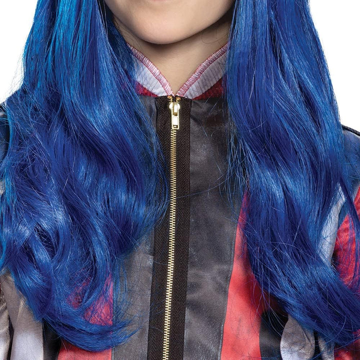 Costume Contemporary Wig, Blue, One Size Child US