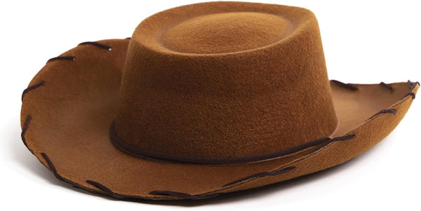 Costume Cowboy and Cowgirl Felt Hats