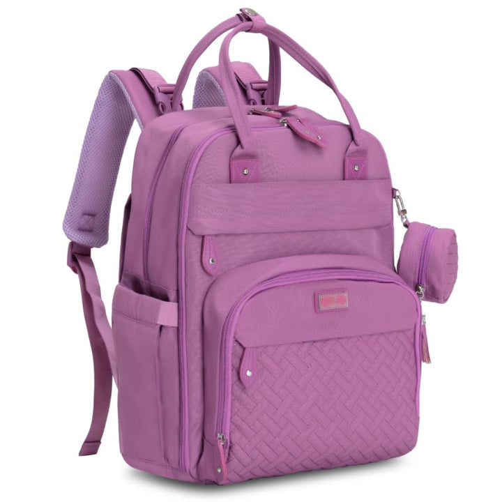 Diaper Bag Backpack - Baby Essentials Travel Tote - Multi Function Waterproof Diaper Bag, Travel Essentials Baby Bag with Changing Pad, Stroller Straps & Pacifier Case - Unisex, Dark Gray