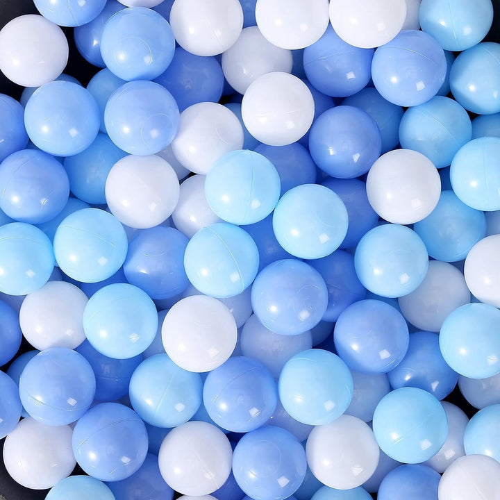 Ball Pit Balls for Toddlers, BPA Free Crush Proof Plastic Toy Balls for Ball Pit, Children'S Pool Water Toys, Macaron Ocean Balls for Play Tent 2.15 Inch Pack of 100…