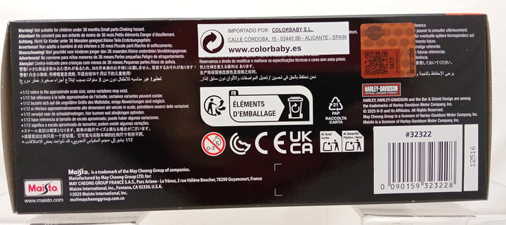 Maisto 1:12  Custom - 2013 FLHRC Road King Classic