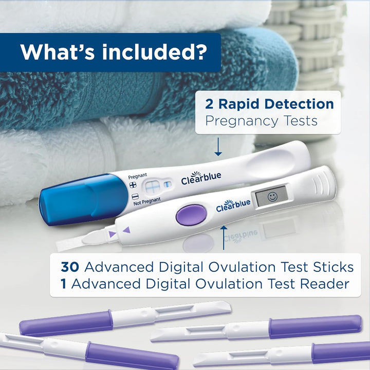 Advanced Digital Ovulation Test Kit, 32 Ct