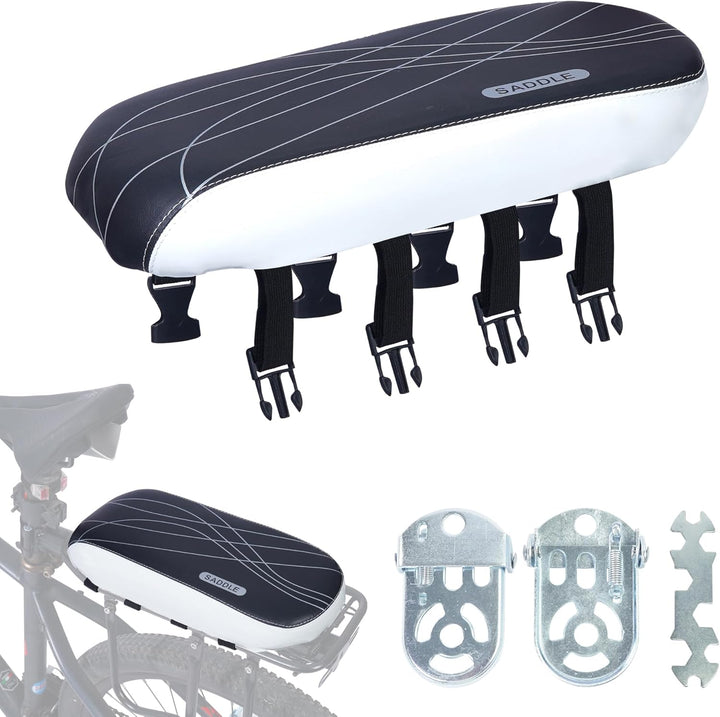 Bicycle Manned Cushion Bike Rear Seat Child Bike Seat Bicycle Back Shelf Back Cushion Bicycle Rear Saddle Mountain Carrier Children