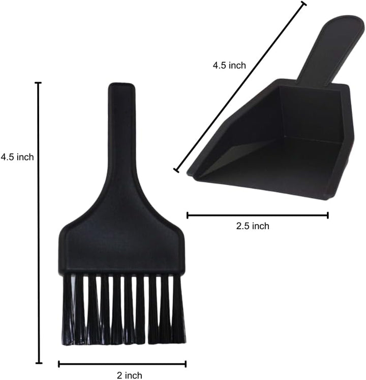Sun-Glo Shuffleboard Sand - Shuffleboard Powder Wax with Mini Dustpan and Mini Brush Set, 2 Pack (16Oz/Each) - Sunglo #5 Star (Medium Speed)