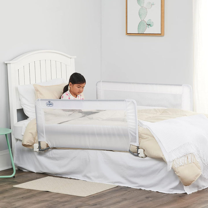 Swing down Bed Rail Guard, with Reinforced Anchor Safety System