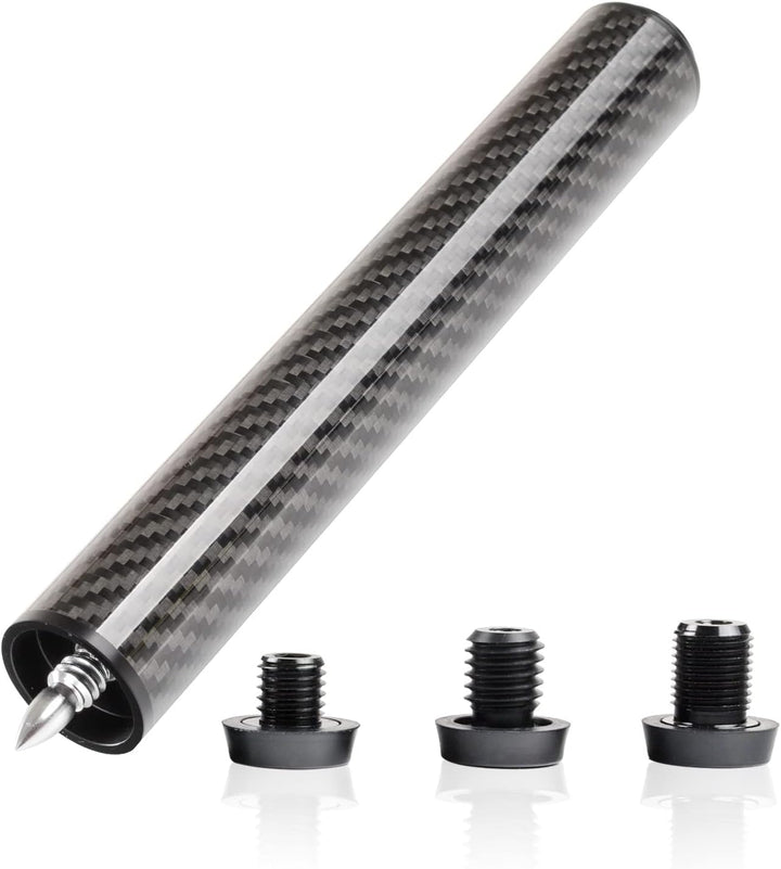 Pool Cue Extension 2'' 3'' 4'' 6'' 8'' 12'' Carbon Fiber Billiard Cue Extension Billiard Accessories for Pool Sticks
