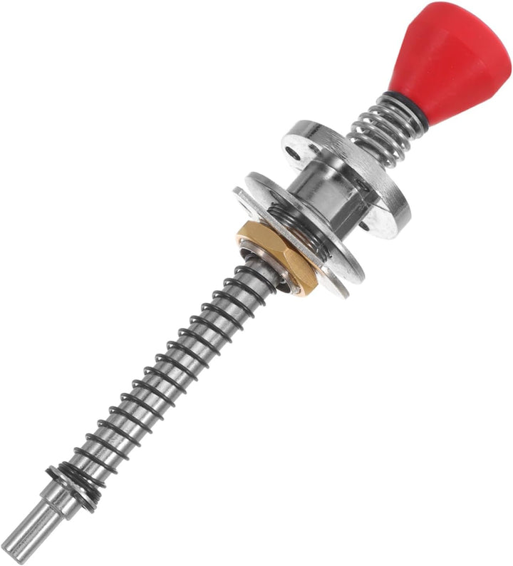Alloy Pinball Machine Lever Spring Rod Pinball Parts Shooter Handle for Family Gatherings