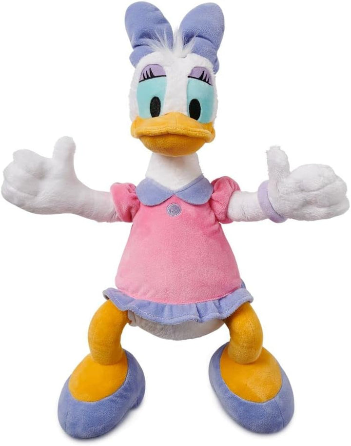 Official Stitch Medium Soft Toy for Kids, Cuddly Character with Fuzzy Texture and Embroidered Details, Flexible Floppy Ears,  Plushy Suitable for All Ages.