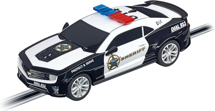 GO 64031 Chevrolet Camarao ZL1 Sherrif Slot Car Racing Vehicle