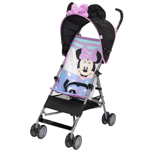 Baby Character Umbrella Stroller, Eye-Catching, Fun, 3D Stroller, Minnie Play All Day