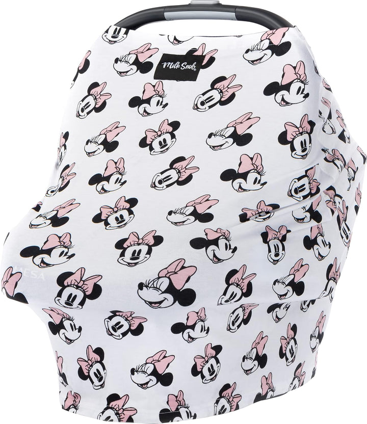 Original Disney 5-In-1 Cover, Winnie the Pooh, Added Privacy for Breastfeeding, Baby Car Seat, Carrier, Stroller, High Chair, Shopping Cart, Lounger Canopy - Newborn Essentials, Nursing Top