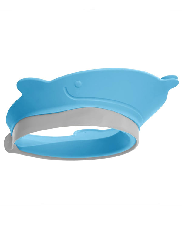 Baby Shower Cap Shield, Moby Bath Visor for Baby and Kids 9M +, Blue