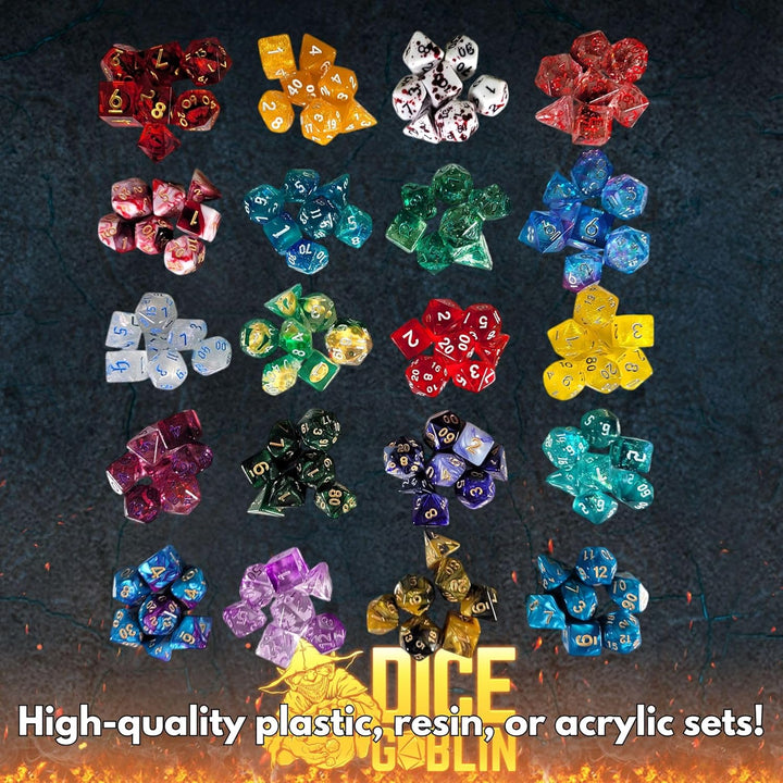 Dice Goblin Mystery Dice Set - RPG Dice Set - DND Dice Set