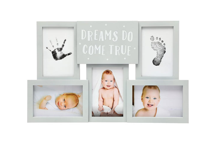 My First Year Picture Frame, Baby'S First Twelve Months Photo Collage and Gender Neutral Keepsake, Ideal for Baby Shower, New Mom Gift and Nursery Decor, Wood