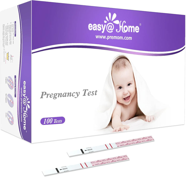 Pregnancy Test Strips Kit, 20 Pack Early Detection Hcg Tests - Bulk Pregnancy Strips - Powered by Premom APP