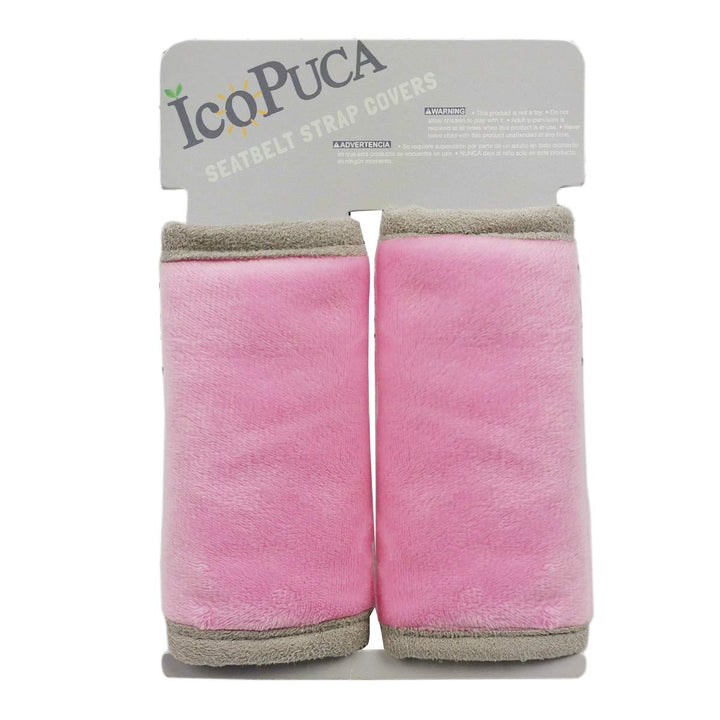 Car Seat Strap Covers for Baby Kids, Seat Belt Covers Strap Pads Cushion for Boy Girl, Protect Neck and Shoulder Rubbing, Anti-Slip Design, Universal for Stroller/Carrier/Pushchair Grey