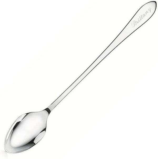 Fine Sterling Silver Long Spoon (R) Italy -