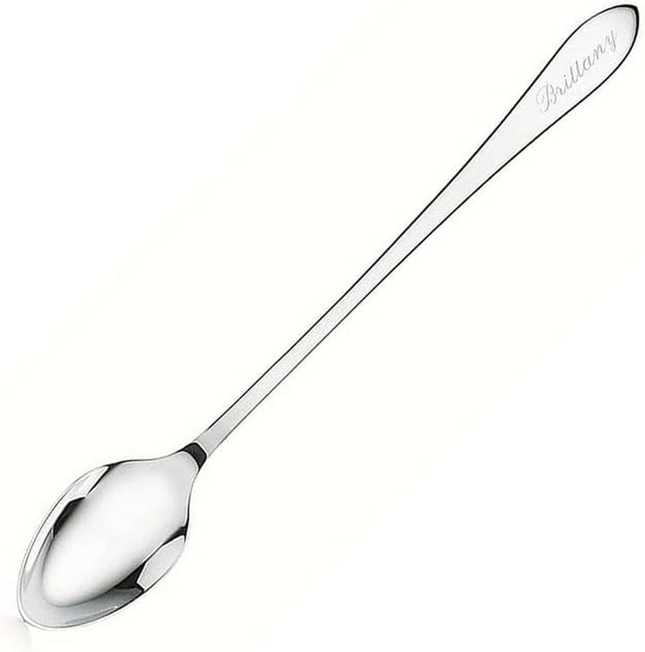 Fine Sterling Silver Long Spoon (R) Italy -