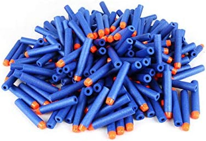 200 Nerf N Strike Blaster Compatible Dart Bullets,200Pcs Nerf Bullet Refill Darts Ammo Premium Foam Bullets Pack Compatible for Nerf N-Strike Elite Guns