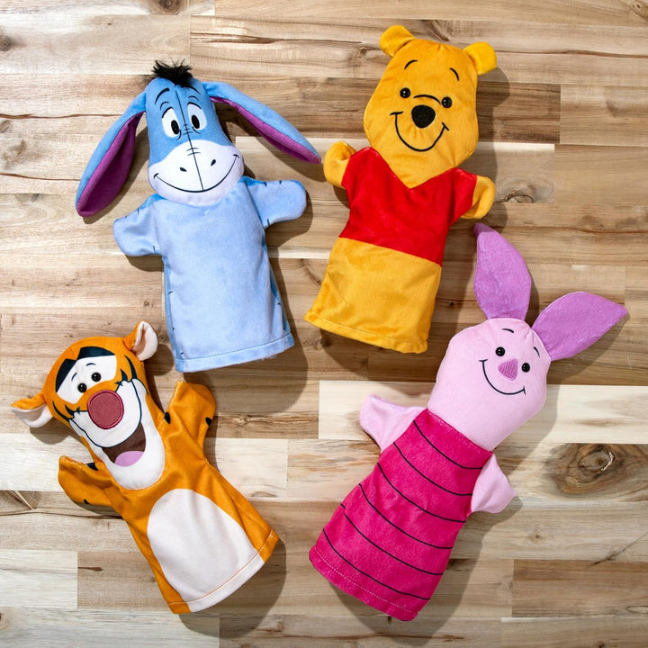 Disney Winnie the Pooh Soft & Cuddly Hand Puppets