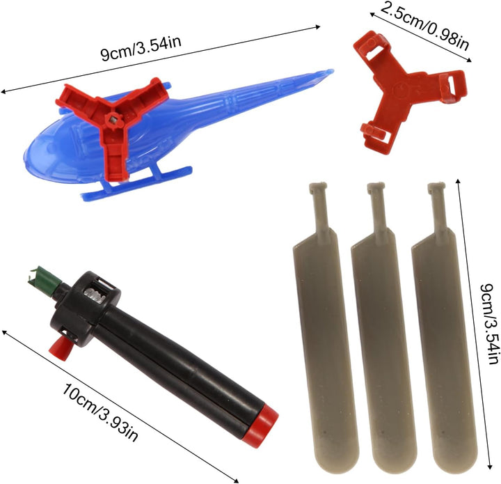 8 Pack Planes Toys Flying Toy Helicopter for Kids Toddlers, 360° Rotating Helicopter Airplane Toys for Boys Girls, Bulk Toys Party Favors Classroom Prizes, Pinata Fillers,Goodie Bag Stuffers
