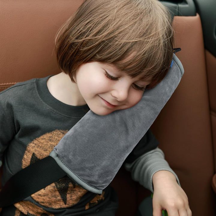 Car Seat Straps Shoulder Pads for Baby Kids, Super Soft Seat Belt Covers for All Car Seats/Pushchair/Stroller/High Chair