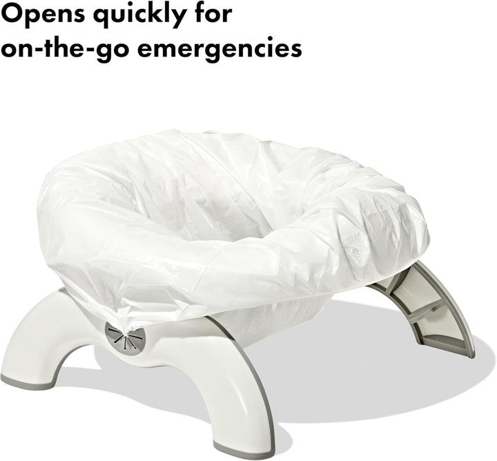 2-In-1 Go Portable Potty with Travel Bag, Travel Potty Seat for Toddler