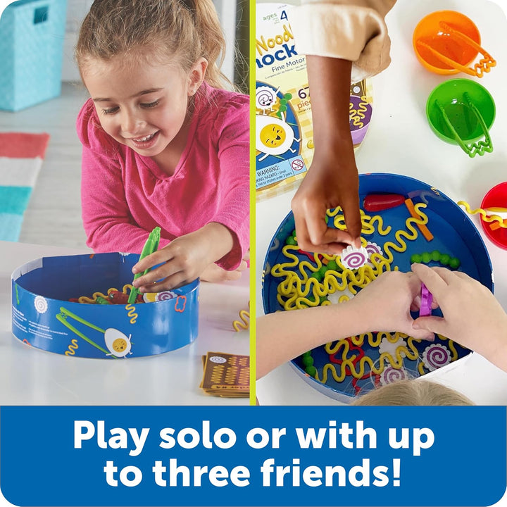 Noodle Knockout! Fine Motor Game,Fine Motor Skills Toys, 67 Pieces, Ages 4+