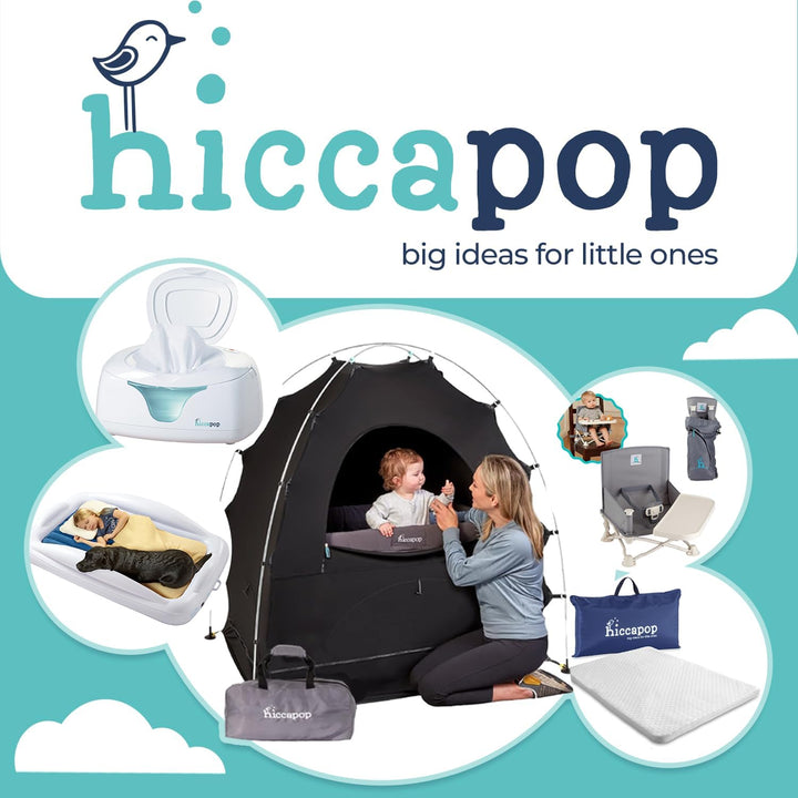 Daydreamer Blackout Tent for Pack and Play, Patented Portable Crib Tent, Blackout Canopy Crib Cover, Sleep Pod for Kids