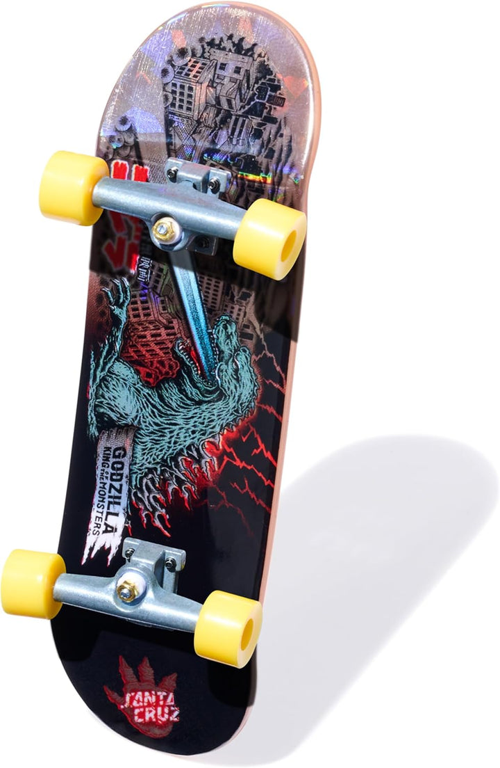 , Godzilla Sk8Shop Fingerboard Bonus Pack, Collectible and Customizable Mini Skateboards, Kids Toys for Ages 6 and Up
