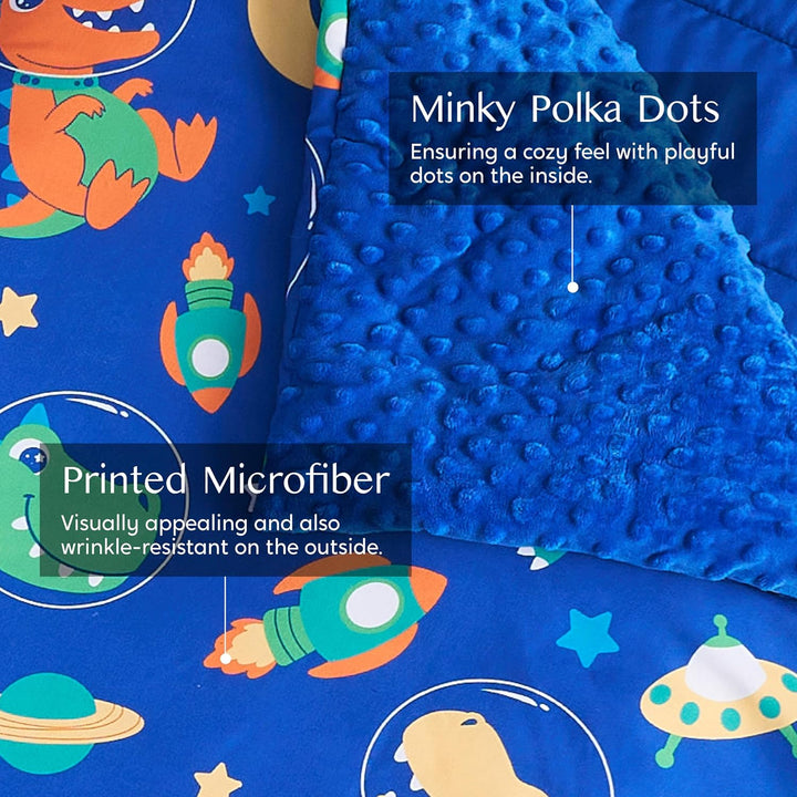 Toddler Nap Mat for Preschool 55''X30'' Sleeping Mat with Removable Pillow and Minky Blanket for Kids Ages 3-7 Roll up Soft Kids Sleeping Bag for Boys Girls Kindergarten Daycare Sleepover
