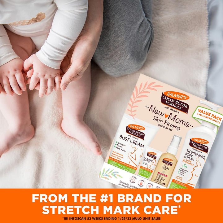 Cocoa Butter Formula New Moms Skin Recovery Set (Set of 4)