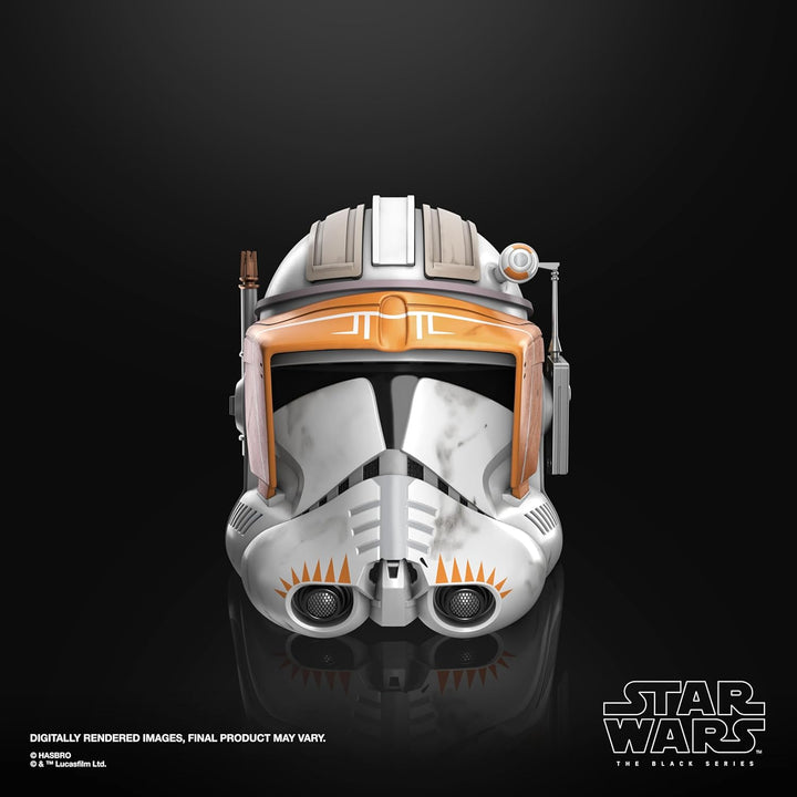 the Black Series Clone Commander Cody, Revenge of the Sith Premium Electronic Roleplay Helmet for Ages 14 and up (Amazon Exclusive)