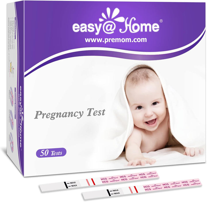 Pregnancy Test Strips Kit, 20 Pack Early Detection Hcg Tests - Bulk Pregnancy Strips - Powered by Premom APP