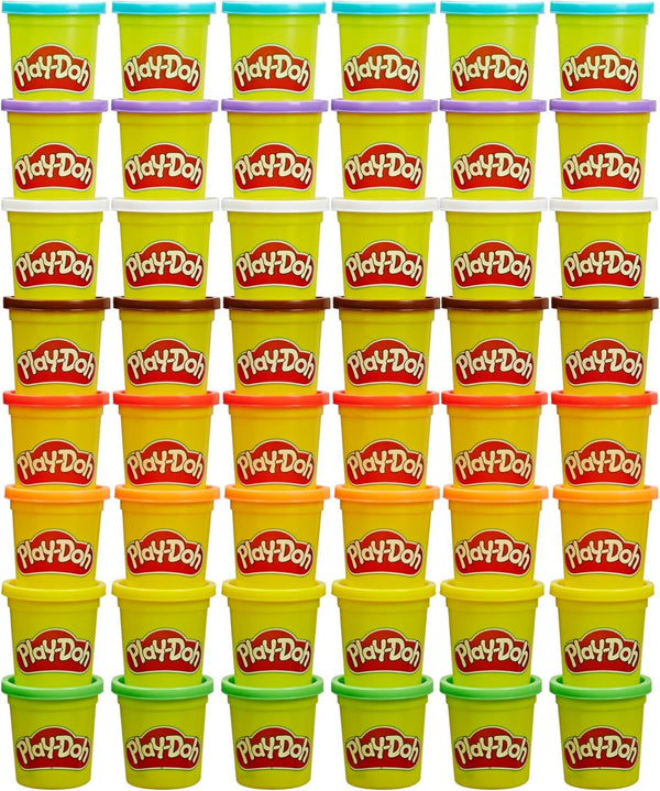 Bulk Pack of 48 Cans, 6 Sets of 8 Modeling Compound Colors, 3Oz, Back to School Gifts & Prizes for Students & Classroom, Preschool Toys for Kids, Ages 2+ (Amazon Exclusive)