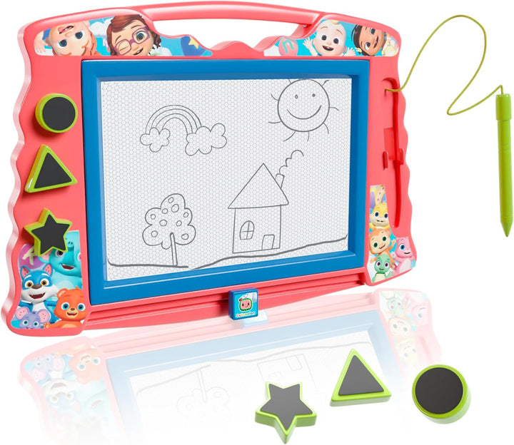 PAW Patrol Magnetic Drawing Board with Stylus and 3 Stamps, for Girls or Boys (Pink)…