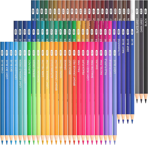 80 Colored Pencils, Colored Pencils for Adult Coloring, Soft Core Color Pencil, Drawing Supplies for Adults Kids Artists Beginners Drawing Coloring Sketching