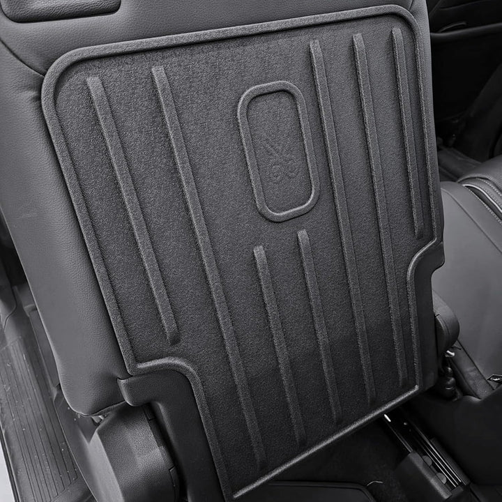 Backrest Mats for Honda Pilot 2025 2024 2023, All Weather TPE 2Nd Row Seat Back Protector Kick Mat for Honda Pilot Accessories