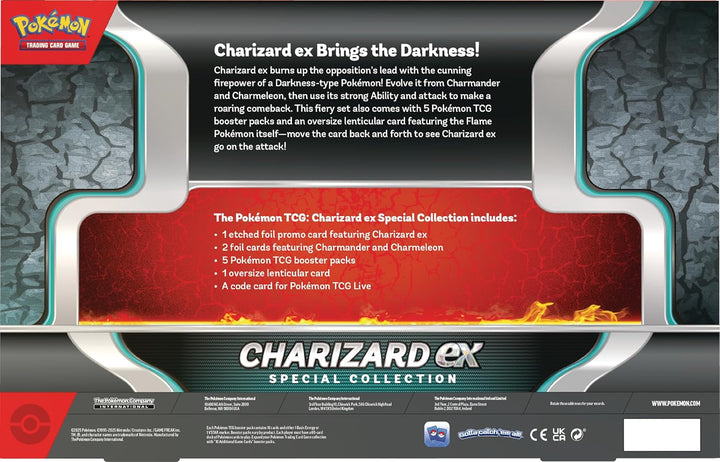 Pokemon TCG: Charizard Ex Special Collection - 5 Packs, Promos