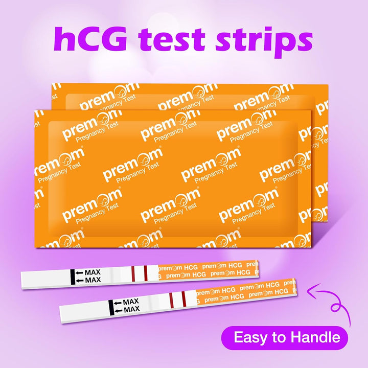Pregnancy Test Strips- 30 Pack Early Detection Pregnancy Test Kit Powered by  Ovulation Predictor Ios and Android APP
